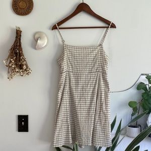 O’Neill spaghetti strap black and white dress